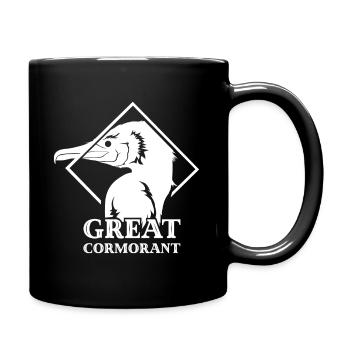 cormoran - Mug uni - noir - Droite