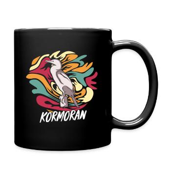 cormorant - Full Colour Mug - black - Right