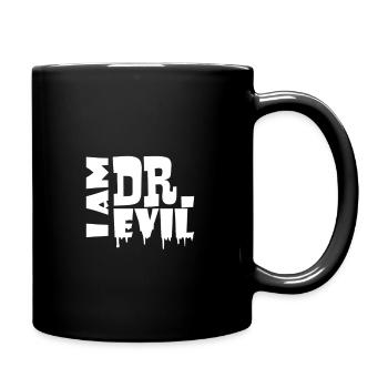 Halloween - I am Dr. Evil - Full Colour Mug - black - Right