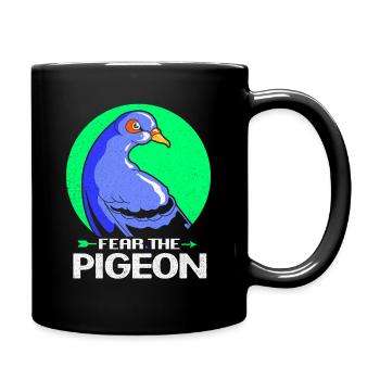 Dove - Full Colour Mug - black - Right