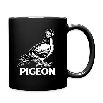 Pigeon Racing Pigeon Fancier Carrier Pigeon Turtle Dove - Full Colour Mug - black - Right
