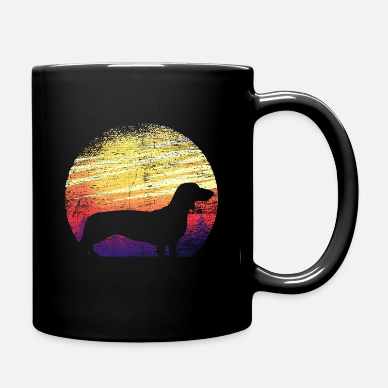 teckel - Mug uni - noir