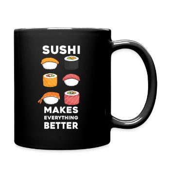 Sushi - Mug uni - noir - Droite