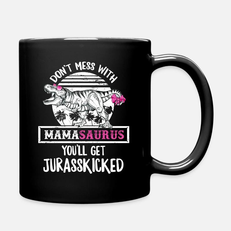 Mama Mamasaurus - Mug uni - noir