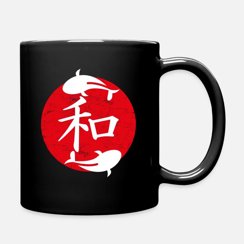 Paix art japonais - Mug uni - noir