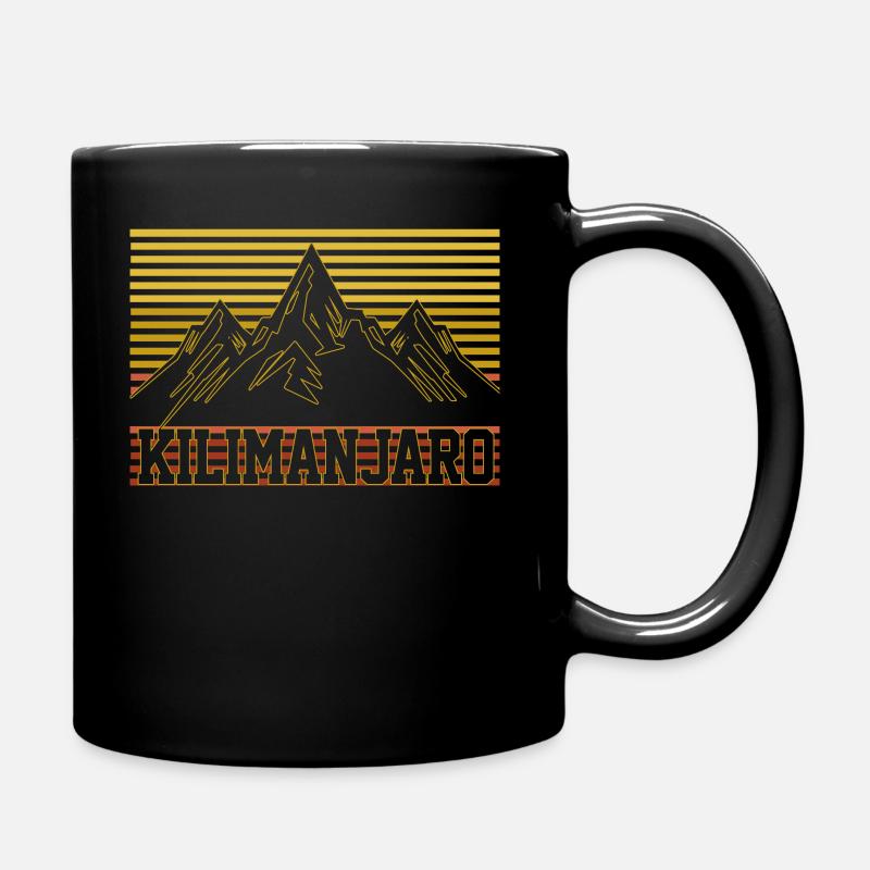 Kilimandjaro - Mug uni - noir
