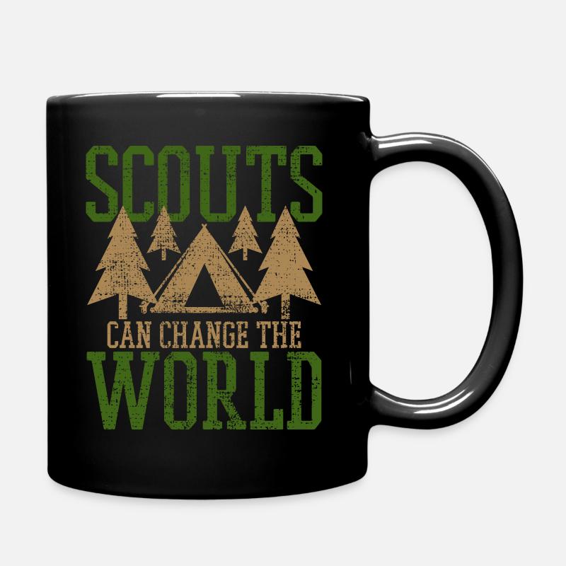 camp scout - Mug uni - noir