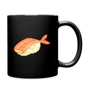 Sushi Maki Nigiri Chinese chopsticks gift - Full Colour Mug - black - Right