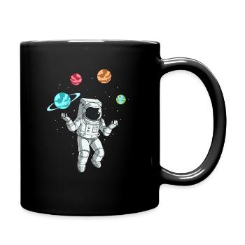 Astronaute Space Travel Planet Space Galaxy Tous - Mug uni - noir - Droite