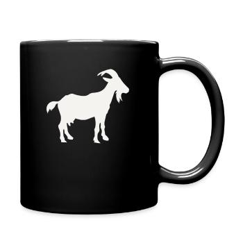 Schäfer - Tasse einfarbig - Schwarz - Rechts