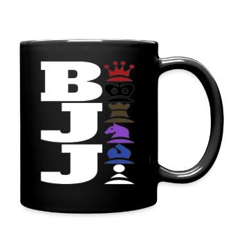 BJJ chiffres du Jiu Jitsu brésilien - Mug uni - noir - Droite