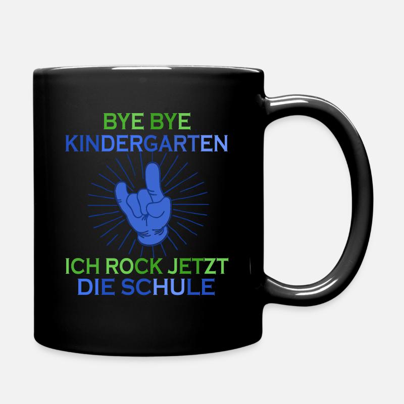 Bye bye kindergarten school first graders 2019 - Full Colour Mug - black