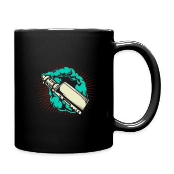 Vape - Tasse einfarbig - Schwarz - Rechts