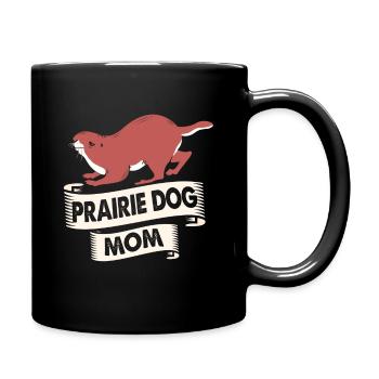 Écureuil de terre Prairies Marmottes Prairies rongeurs - Mug uni - noir - Droite
