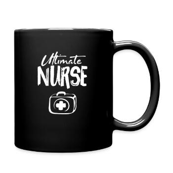 Nurse Nurse - Full Colour Mug - black - Right