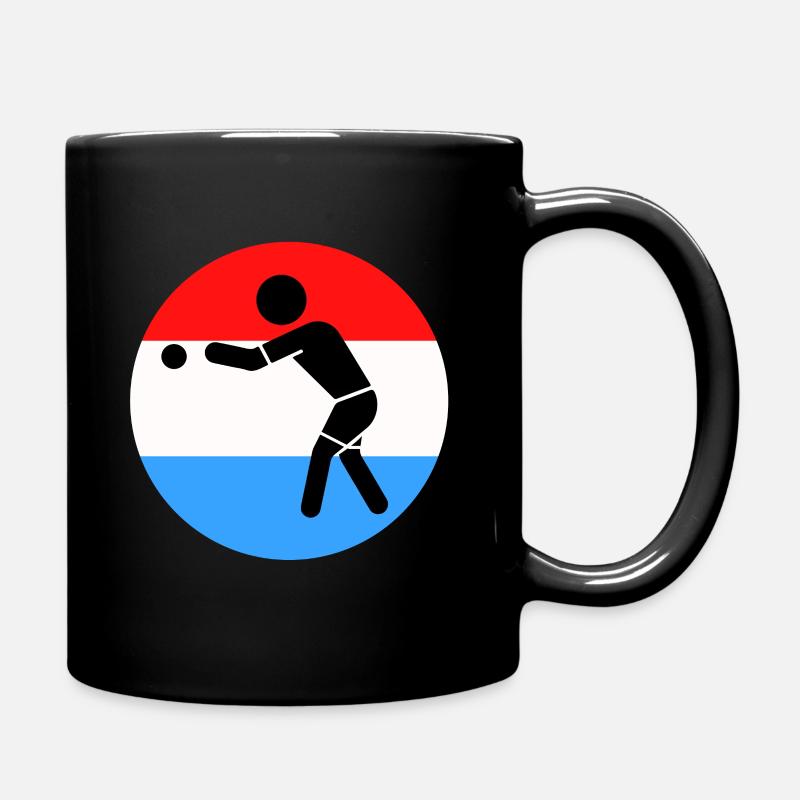 Pétanque - Tasse einfarbig - Schwarz