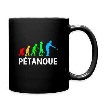 Pétanque Bocce Raffa Boule Sport Ball Petanque - Full Colour Mug - black - Right