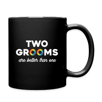 groom - Full Colour Mug - black - Right