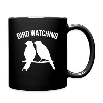 Birds - Full Colour Mug - black - Right