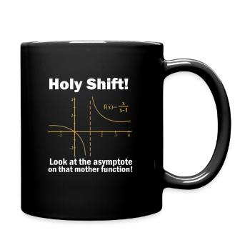 Mathematik Mathe Mathematiker Experiment geschenk - Tasse einfarbig - Schwarz - Rechts