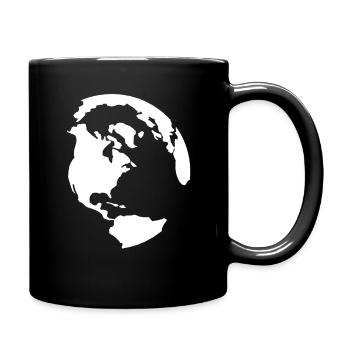 Earth Environmental Protection Earth | Save the earth - Full Colour Mug - black - Right