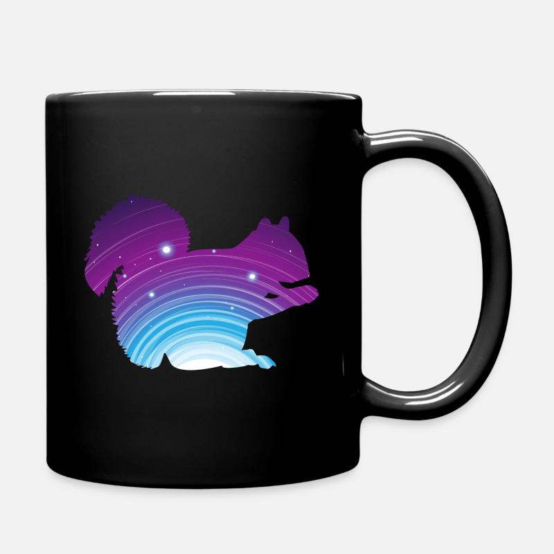 Écureuil animal - Mug uni - noir