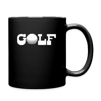Golf golf golf golf sportif sport - Mug uni - noir - Droite