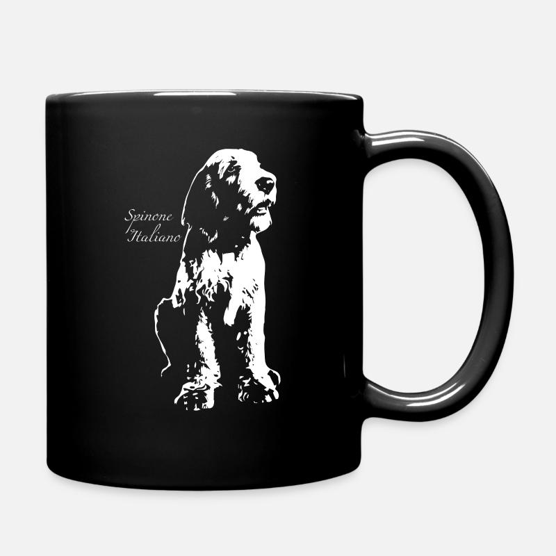 Spinone Italiano - Tasse einfarbig - Schwarz