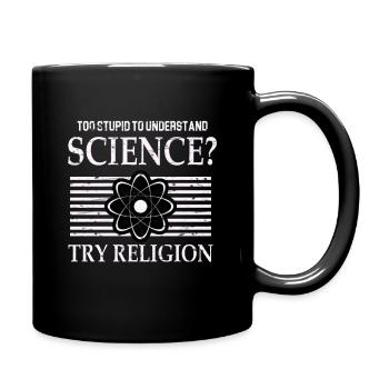 Science Physique Chimie Biologie Mathématiques - Mug uni - noir - Droite