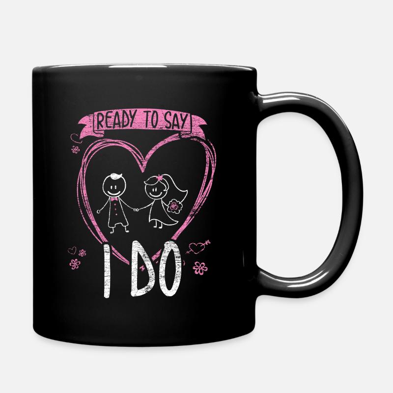 Épouser les mariés - Mug uni - noir