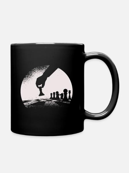 Échiquier - Mug uni - noir