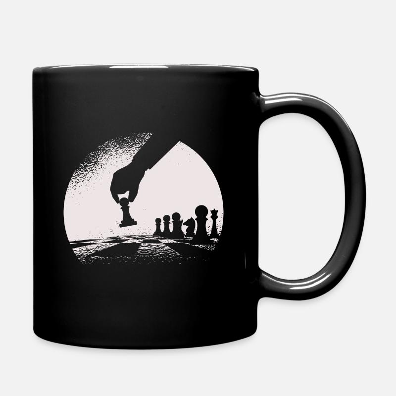 Échiquier - Mug uni - noir