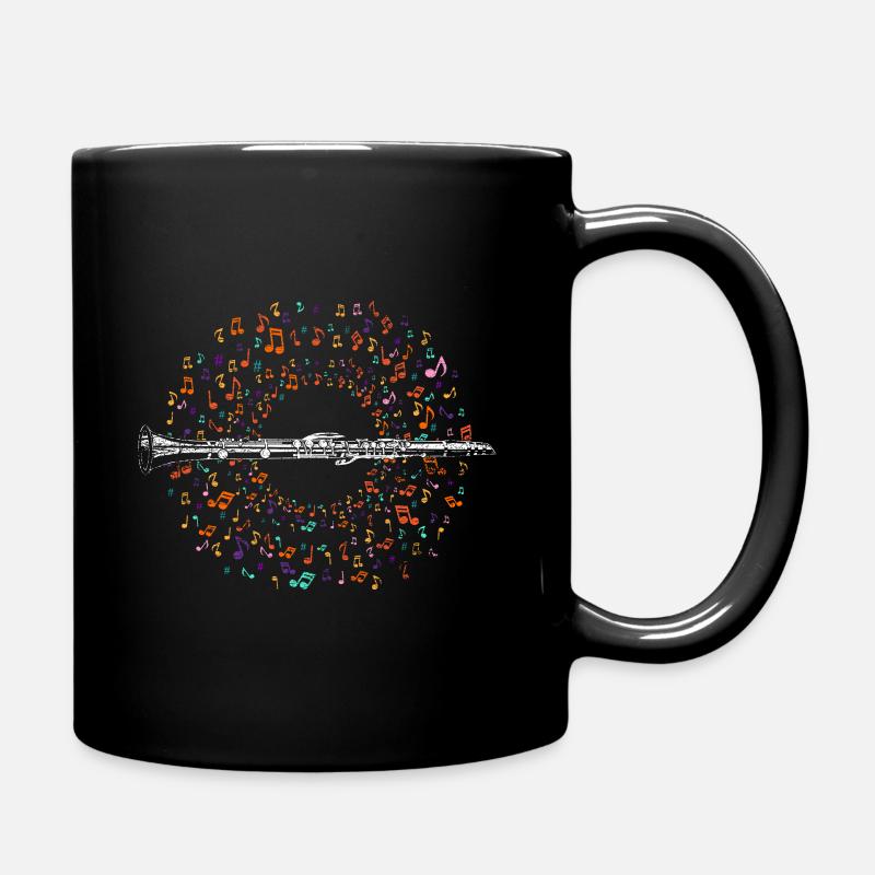 Partition clarinette - Mug uni - noir