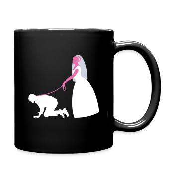 hen - Full Colour Mug - black - Right