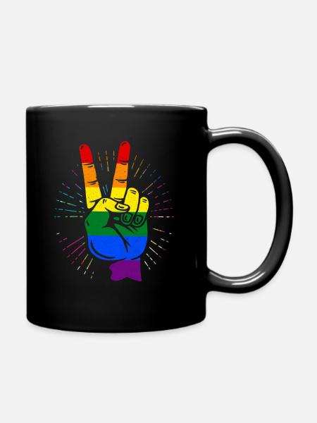 LGBT - Tasse einfarbig - Schwarz