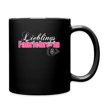 cool instructeur de conduite école de conduite - Mug uni - noir - Droite