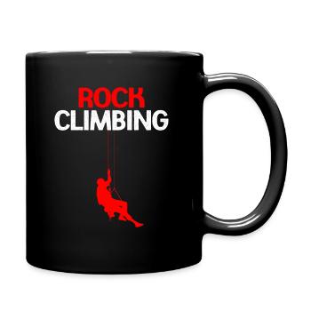 Escalade escalade escalade mur d’escalade montagne roche sport - Mug uni - noir - Droite