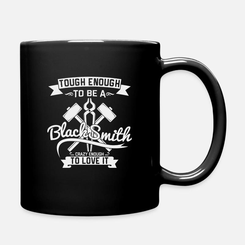 Blacksmith saying - Full Colour Mug - black