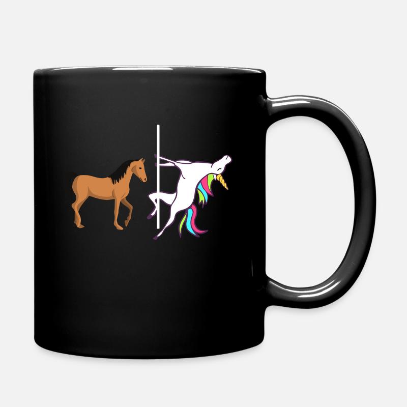 Licorne cheval - Mug uni - noir