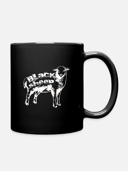 Black sheep - Full Colour Mug - black