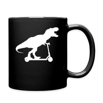 escooter - Tasse einfarbig - Schwarz - Rechts