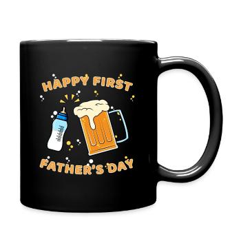 Father's Day - Full Colour Mug - black - Right
