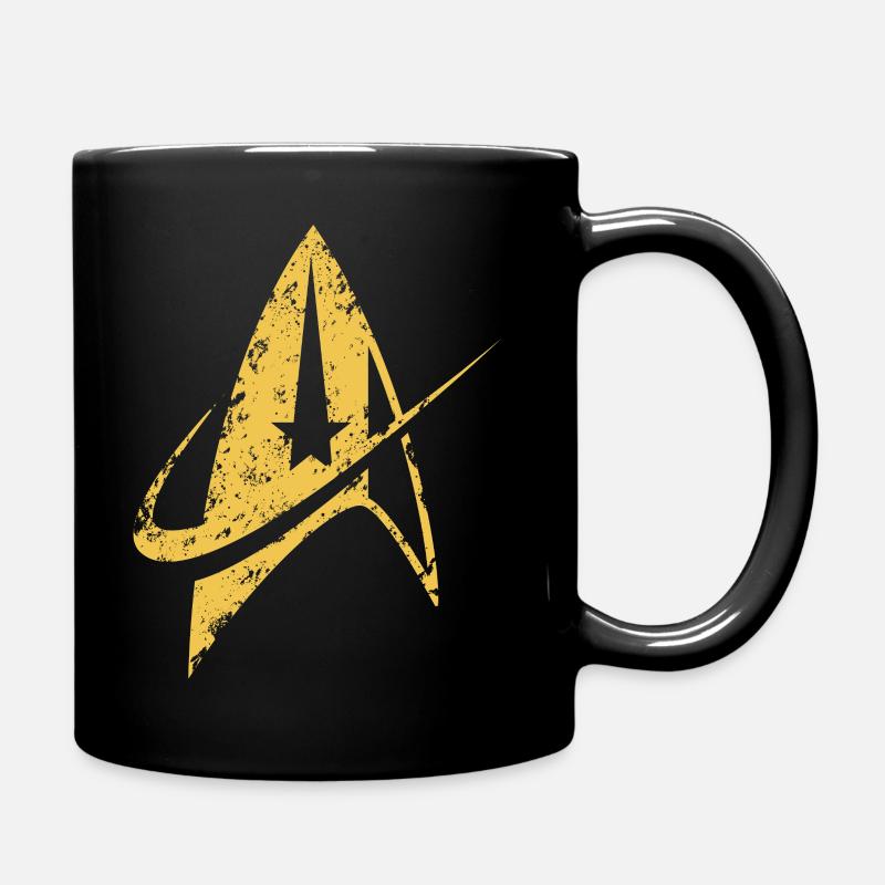 Star Trek Discovery Delta Insignia Gold - Full Colour Mug - black