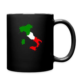 Terre de voyage souvenir vacances italie - Mug uni - noir - Droite