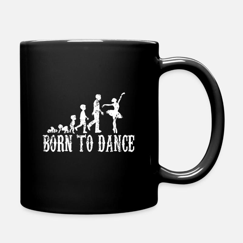 Ballett Evolution Geschenk - Tasse einfarbig - Schwarz