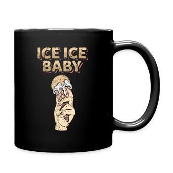 ice cream - Full Colour Mug - black - Right