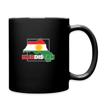 Kurdistan - Mug uni - noir - Droite