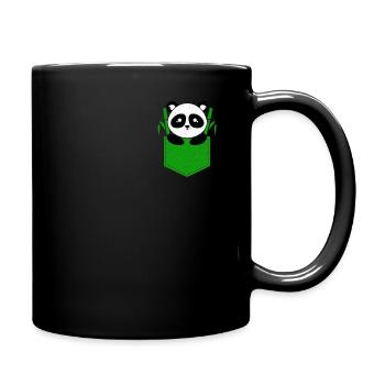 Panda - Full Colour Mug - black - Right