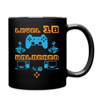 18ème anniversaire - Mug uni - noir - Droite