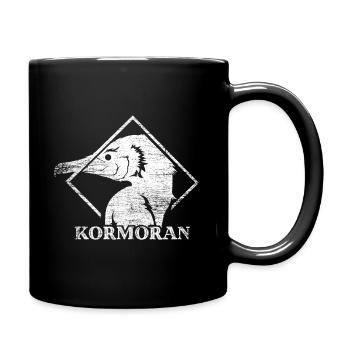 Kormoran Geschenk - Mug uni - noir - Droite